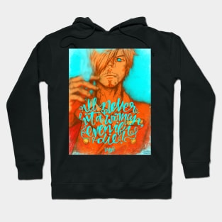 Black Leg - quote Hoodie